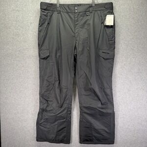 Arctix Snowsport Cargo Pants Mens XL Gray Winter Outdoor Waterproof Ski